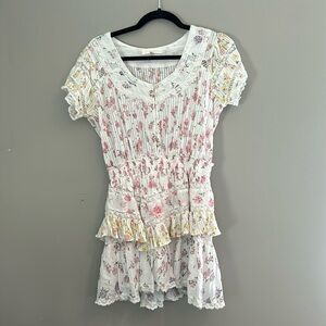 LoveShackFancy floral dress